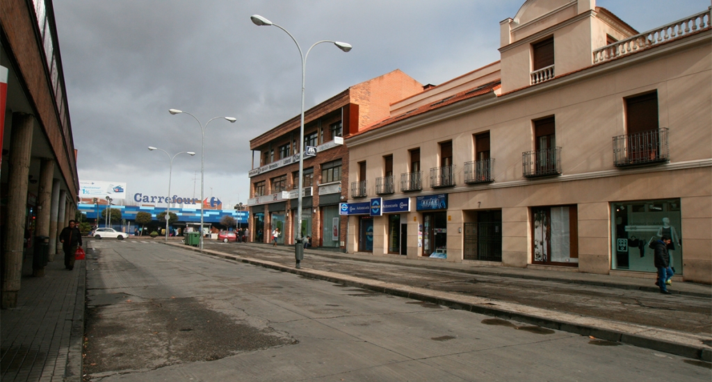 Plaza Brihuega, antes