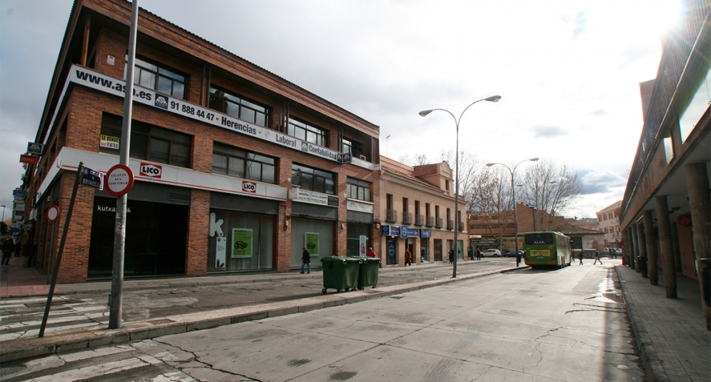 Plaza Brihuega, antes