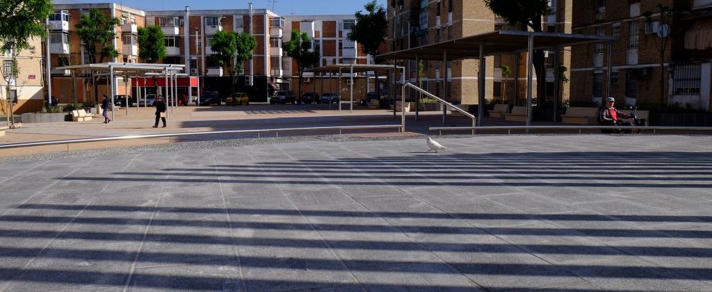 quadro. adoquin raw. plaza de la unidad. cordoba