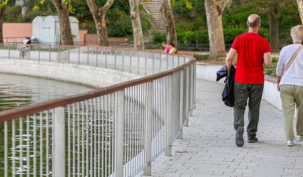 Quadro pavimentos sostenibles lago casa de campo madrid