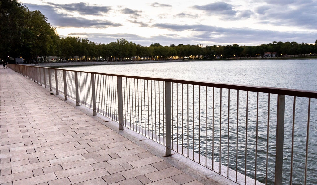 Quadro pavimentos sostenibles lago casa de campo madrid