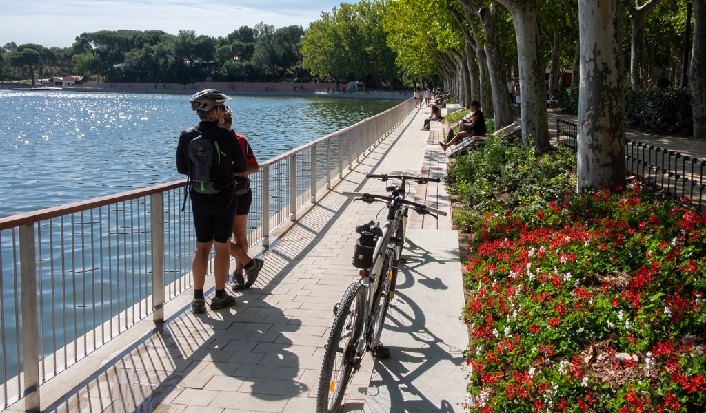 Quadro pavimentos sostenibles lago casa de campo madrid
